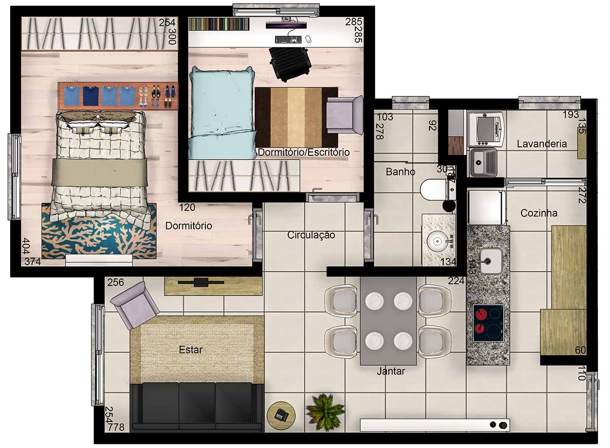 Apartamento no centro de novo hamburgo